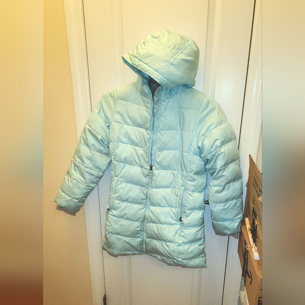 Lands' End Kids Fleece Lined Parka Coat